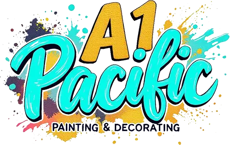 a1 pacific painting and decorating logo wide